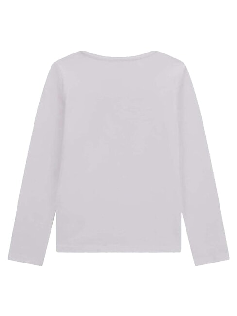 KIDS Camisa manga larga metalizada st purwhite - Camiseta ni&ntilde;o