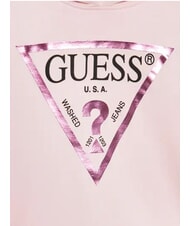 GUESS CORE KIDS Sudadera con capucha y estampado ballet rosa - Sudadera Beb&eacute; - 3