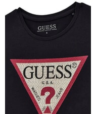 GUESS KIDS Camiseta de manga corta con pedrer&iacute;a jetbla - Camiseta ni&ntilde;o - 3