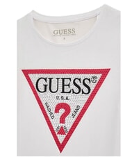GUESS KIDS Camiseta de manga corta con pedrer&iacute;a purwhite - Camiseta ni&ntilde;o - 3