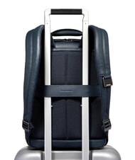 PIQUADRO MODUS SPECIALE Mochila para port&aacute;til de 14", de piel. azul - Mochilas para port&aacute;til - 3