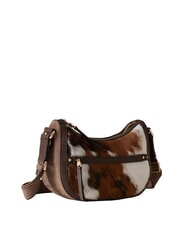 BORBONESE LUNA Bolso de hombro natural/ceniza/cacao - Bolsos Mujer - 2