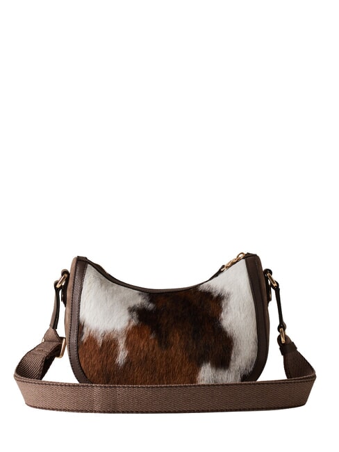 LUNA Bolso de hombro natural/ceniza/cacao - Bolsos Mujer