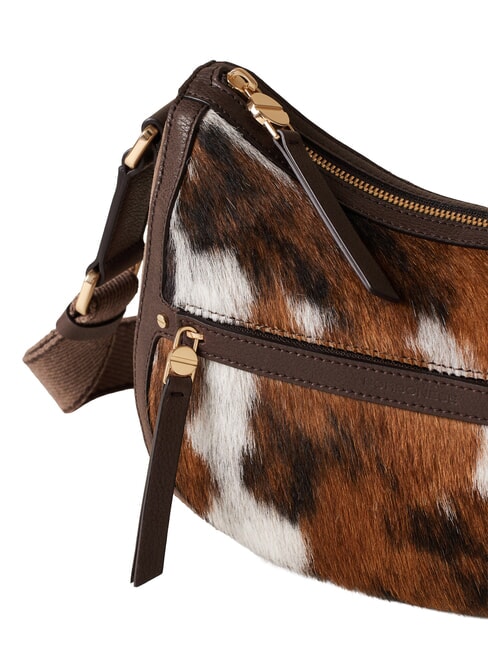 LUNA Bolso de hombro natural/ceniza/cacao - Bolsos Mujer