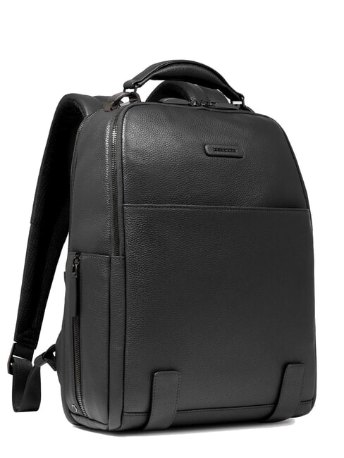 MODUS SPECIALE Mochila para port&aacute;til de 14", de piel. negro - Mochilas para port&aacute;til