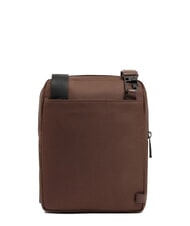 PIQUADRO WOLLEM Bolso iPad mini de tela y piel BROWN - Bandoleras Hombre - 3
