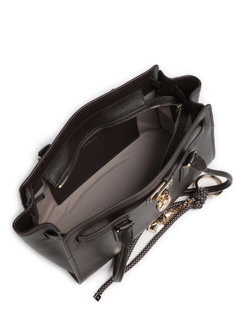 HAMILTON MODERNE Bolso de hombro de piel chocolate - Bolsos Mujer