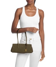 MICHAEL KORS LAILA Bolso de hombro de piel loden - Bolsos Mujer - 2
