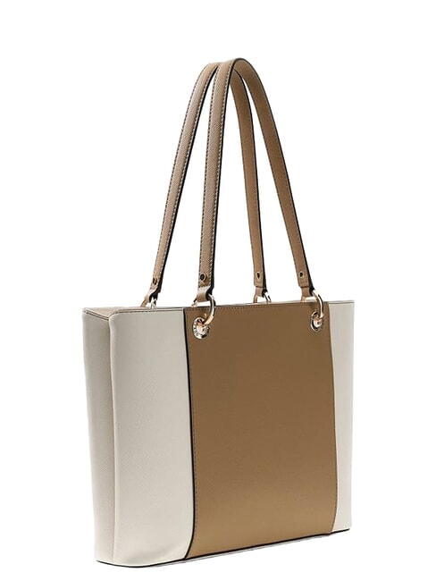 NOELLE 2  Bolsa de compras de hombro blanco roto/beige - Bolsos Mujer