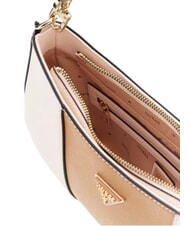 GUESS NOELLE 2 Bolso de hombro blanco roto/beige - Bolsos Mujer - 4