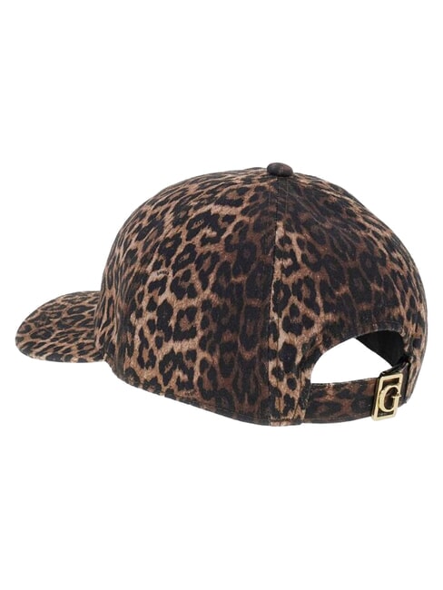 PRINTED GABARDINE gorra de b&eacute;isbol marr&oacute;n m&uacute;ltiple - Sombreros