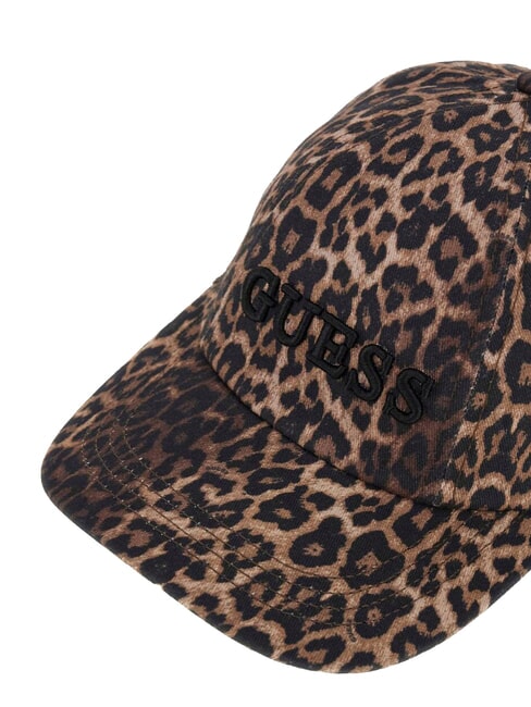 PRINTED GABARDINE gorra de b&eacute;isbol marr&oacute;n m&uacute;ltiple - Sombreros