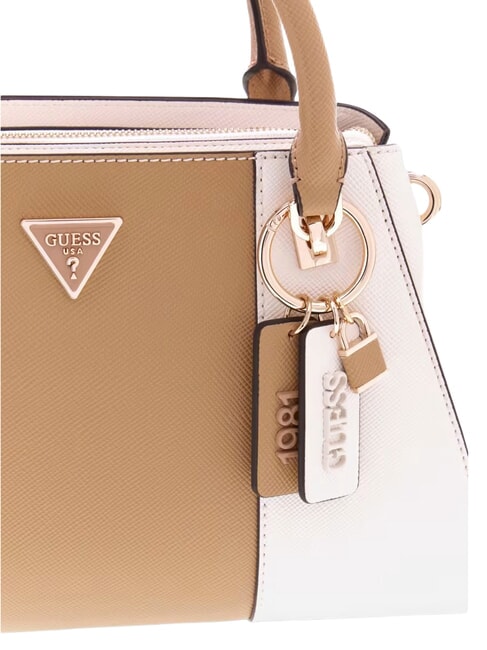 NOELLE 2  Mini bolso de mano, con bandolera blanco roto/beige - Bolsos Mujer