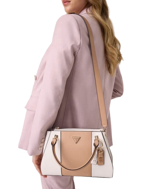 NOELLE 2  Mini bolso de mano, con bandolera blanco roto/beige - Bolsos Mujer