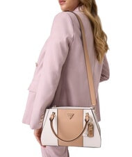 GUESS NOELLE 2  Mini bolso de mano, con bandolera blanco roto/beige - Bolsos Mujer - 7