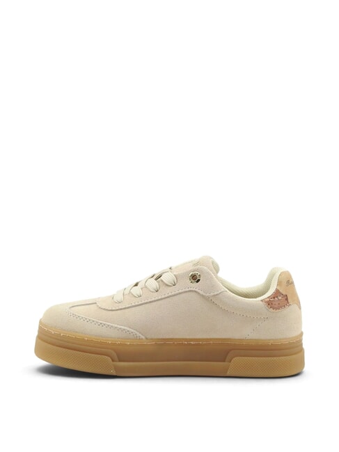 GEO Zapatillas de cuero beis / geobeige - Zapatos Mujer