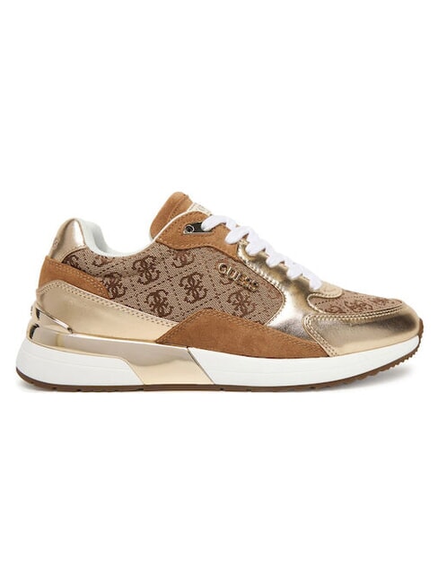 MOXEA19 Zapatillas beige/platino - Zapatos Mujer