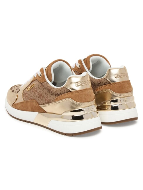 MOXEA19 Zapatillas beige/platino - Zapatos Mujer