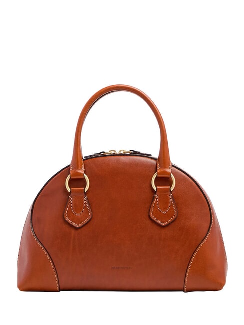 MAGDA Bolso de mano con correa para el hombro. azafr&aacute;n/oro - Bolsos Mujer