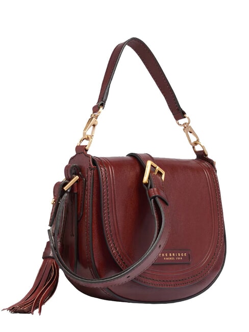  PEARLDISTRICT Mini bolso de mano, con bandolera Barolo/Oro - Bolsos Mujer