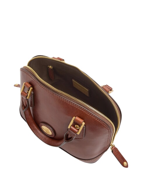 STORY DONNA Bolso de mano con correa para el hombro. BROWN - Bolsos Mujer