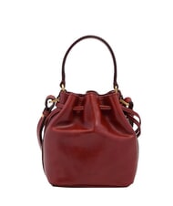 THE BRIDGE STORY  Bolso cubo de cuero Barolo/Oro - Bolsos Mujer - 3