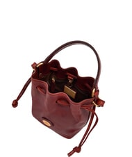 THE BRIDGE STORY  Bolso cubo de cuero Barolo/Oro - Bolsos Mujer - 4