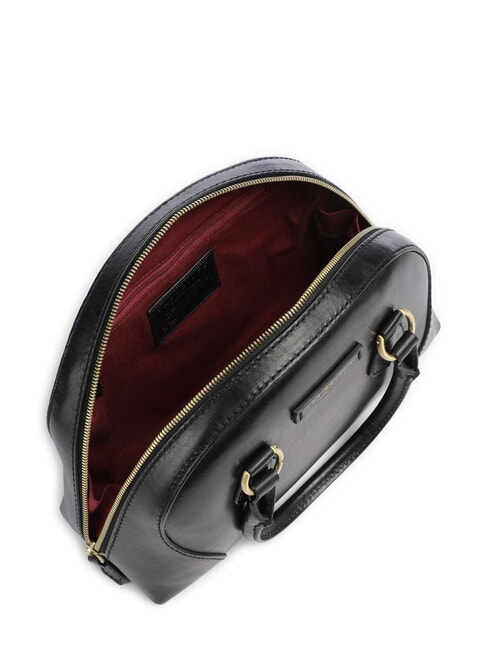 MAGDA Bolso de mano con correa para el hombro. Oro negro - Bolsos Mujer