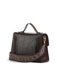 THE BRIDGE IRENE Bolso de hombro, en piel moca con oro - Bolsos Mujer - 3