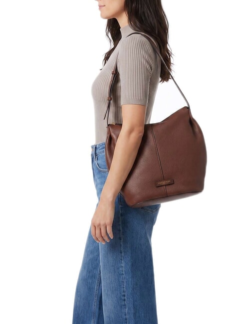MARISA Bolso de hombro de piel BROWN - Bolsos Mujer