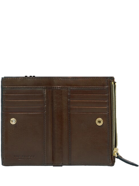 LUCREZIA  Bolso de mano de piel moca con oro - Carteras Mujer