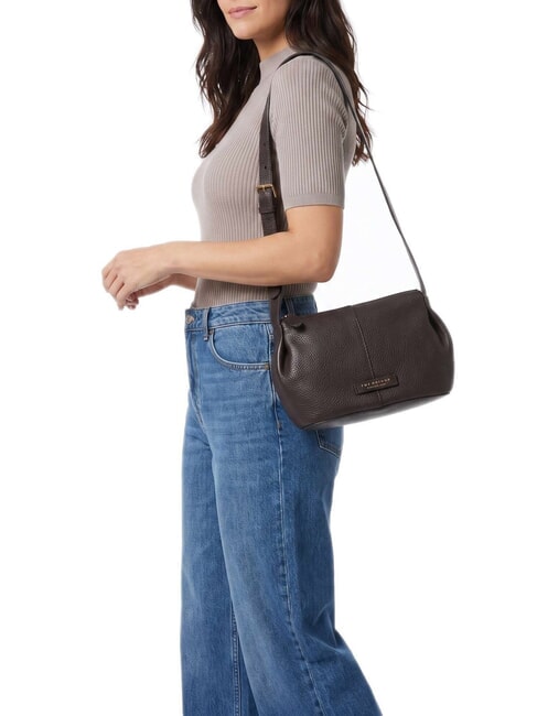 MARISA Bolso de hombro moca con oro - Bolsos Mujer