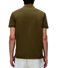 NAPAPIJRI ELBAS 4 Polo de algod&oacute;n de manga corta oliva oscuro - camisa polo - 2