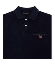 NAPAPIJRI K ELBAS 5 Polo de manga corta, algod&oacute;n puro blu marine - Camiseta ni&ntilde;o - 3