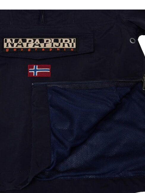 K RAINFOREST SUM 4 Cortavientos con capucha y bolsillo delantero. blu marine - Chaquetas de beb&eacute;