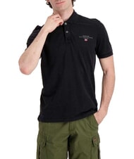 NAPAPIJRI ELBAS 4 Polo de algod&oacute;n de manga corta negro 041 - camisa polo - 3