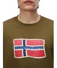 NAPAPIJRI S-MAHSA SS Camiseta de manga corta oliva oscuro - camiseta - 3