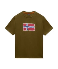 NAPAPIJRI S-MAHSA SS Camiseta de manga corta oliva oscuro - camiseta - 4