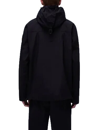 RAINFOREST M SUM 3 Chaqueta con capucha y bolsillo delantero negro 041 - Chaquetas de hombre
