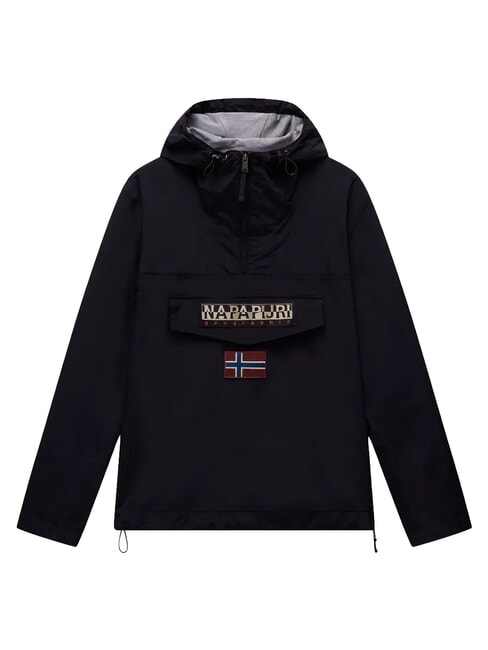 RAINFOREST M SUM 3 Chaqueta con capucha y bolsillo delantero negro 041 - Chaquetas de hombre
