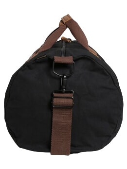 BERING Bolsa de lona con correa para el hombro negro 041 - Bolsas de viaje