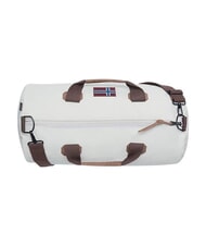 NAPAPIJRI BERING Bolsa de lona con correa para el hombro plata beige - Bolsas de viaje - 4
