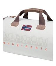NAPAPIJRI BERING Bolsa de lona con correa para el hombro plata beige - Bolsas de viaje - 6