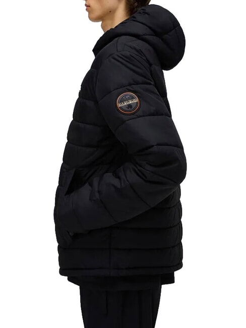 A-GESAR H Chaqueta de plumas con capucha belleza negra - Chaquetas de plumas para hombre