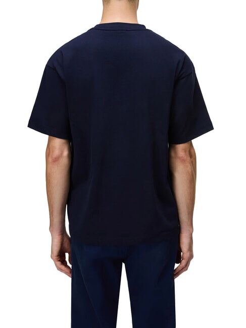 S-ELEVATED LOGO SS Camiseta de algod&oacute;n blu marine - camiseta