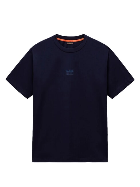 S-ELEVATED LOGO SS Camiseta de algod&oacute;n blu marine - camiseta