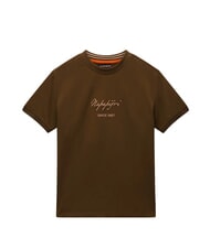 NAPAPIJRI S-BARYTE SS Camiseta de algod&oacute;n oliva oscuro - camiseta - 3