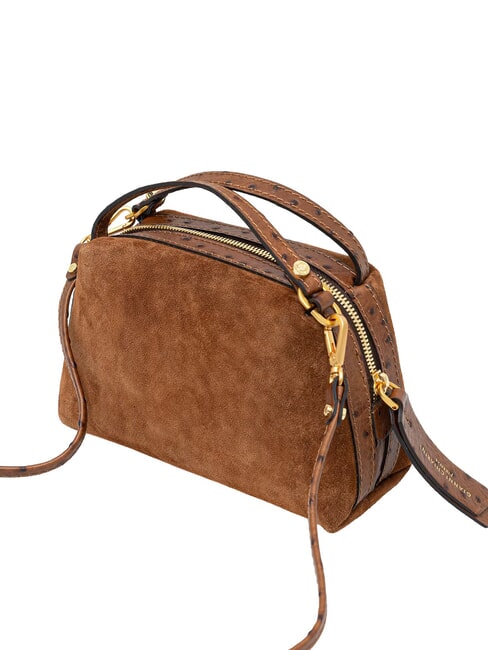 ALIFA Minibolso con correa para el hombro co&ntilde;ac - Bolsos Mujer