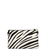 GIANNI CHIARINI HERMY Bolso de mano de piel de poni cebra blanca y negra - Bolsos Mujer - 3