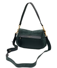 GIANNI CHIARINI HELENA ROUND Bolso bandolera con correa para el hombro, de piel. verde terciopelo - Bolsos Mujer - 3